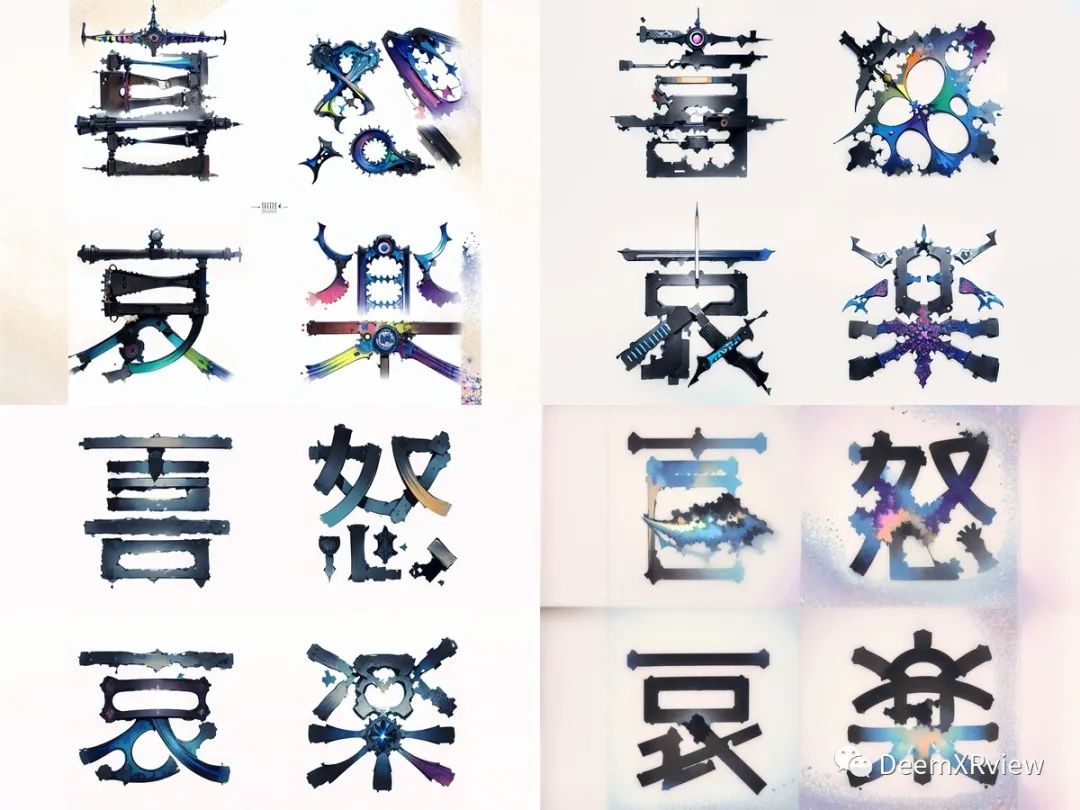 Stable Diffusion |用AI生成艺术字体效果 Stable Diffusion |用AI生成艺术字体效果